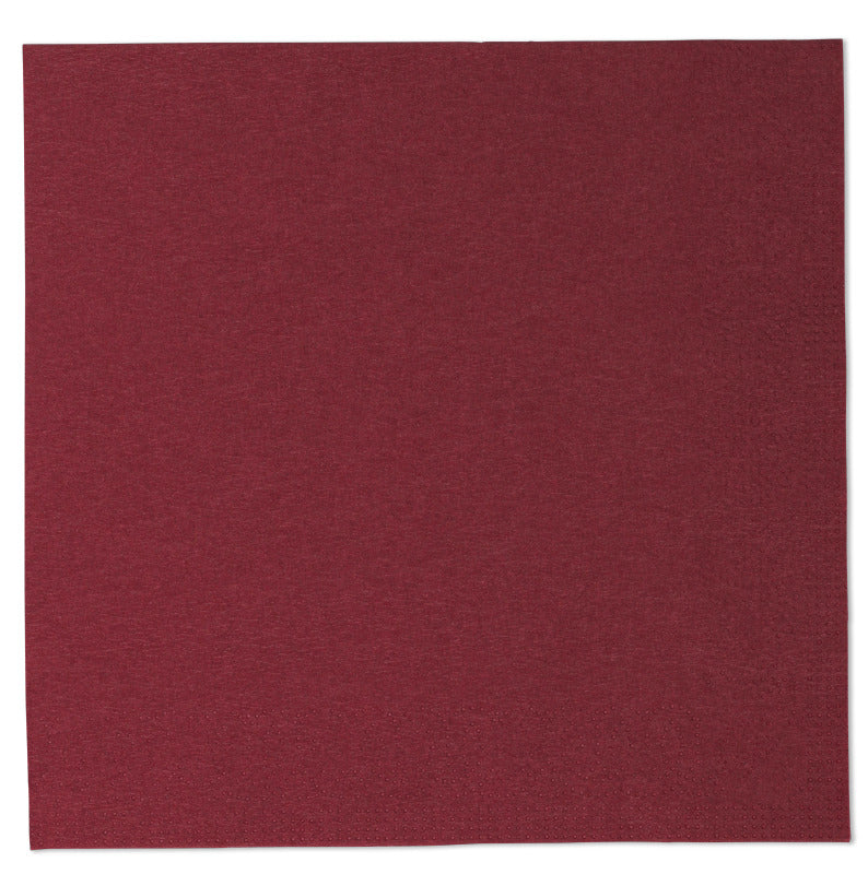 Tork Servietten – 33 × 33 cm – 3-lagig, Tissue – 150 Stk., weinrot