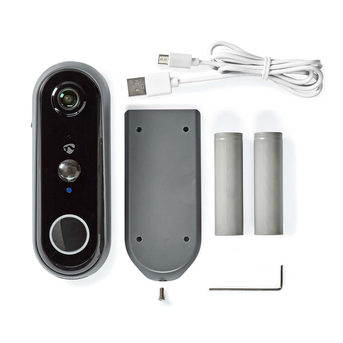 Nedis Smart-Türgong – Full HD (1080p), WLAN, Nachtsicht – für Nedis SmartLife