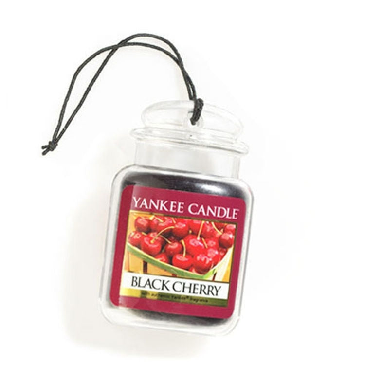 Yankee Candle Black Cherry – Auto-Lufterfrischer Car Jar Ultimate, 28 Tage