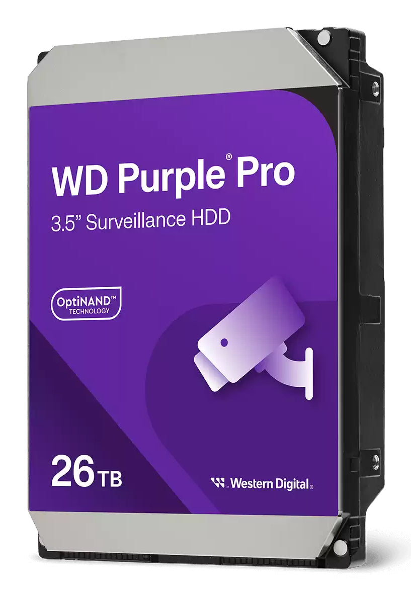 Western Digital Interne Festplatte – Purple Pro, 26 TB, SATA III