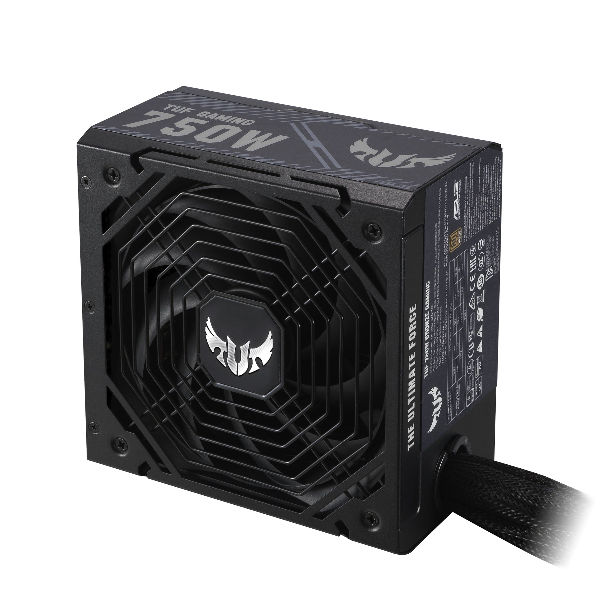 ASUS TUF Gaming 750B ATX-Netzteil 750 W 80 PLUS Bronze – nicht-modular, 20+4-Pin ATX, SATA×5, Molex×4