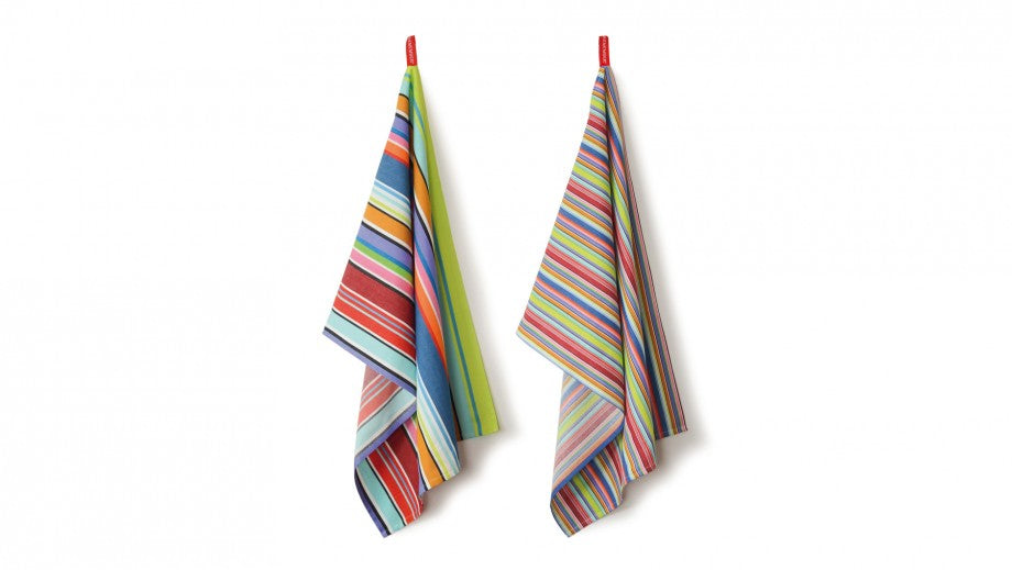 REMEMBER Geschirrtücher 2er-Set, 50 × 70 cm, Baumwolle, Mehrfarbig