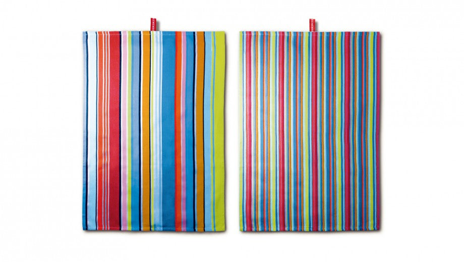 REMEMBER Geschirrtücher 2er-Set, 50 × 70 cm, Baumwolle, Mehrfarbig