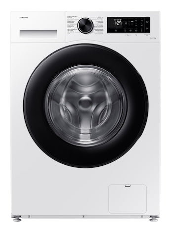 Samsung Waschmaschine Frontlader, WW5000, 60 × 60 × 85 cm, Metall, Weiss, 11 kg, 1400 U/min, AI EcoBubble