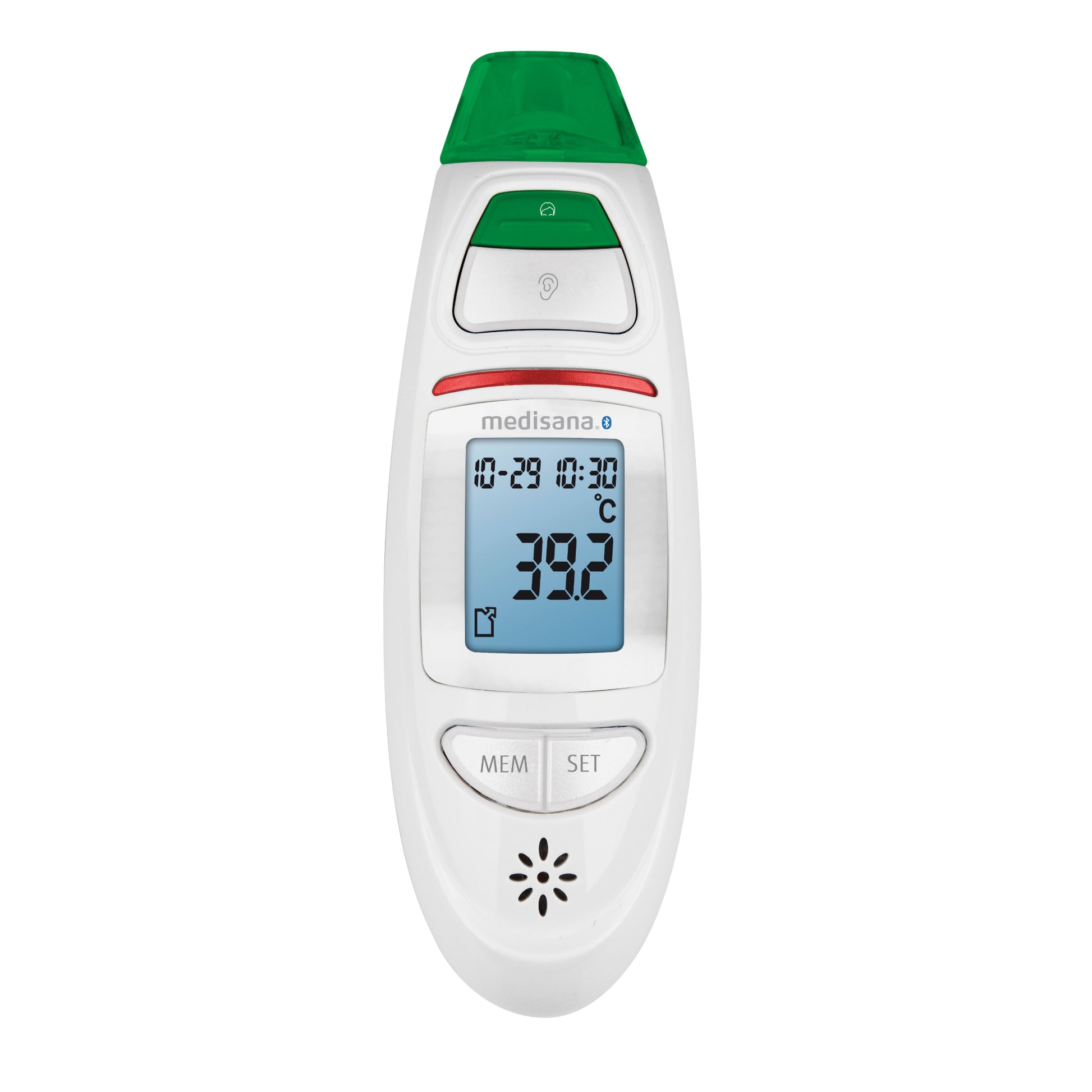 Medisana TM750 CONNECT – Infrarot-Ohr- und Stirnthermometer – 30 Speicher, ±0,3 °C – Weiss