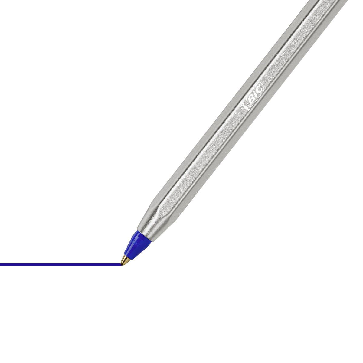 BIC Kugelschreiber – Silber, Metall – 3 Stk.