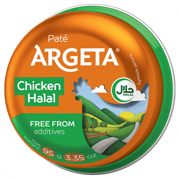 Argeta Pouletaufstrich pikant & Halal – 4×95 g