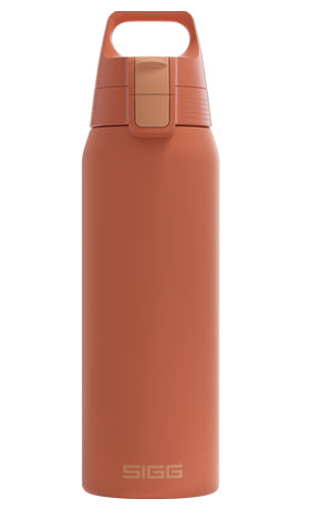 SIGG Shield One Isolierflasche 750 ml – Doppelwandig, Edelstahl, Klappdeckel