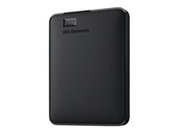 Western Digital Elements Tragbares Speichergerät – 2 TB, USB 3.0, 2,5"