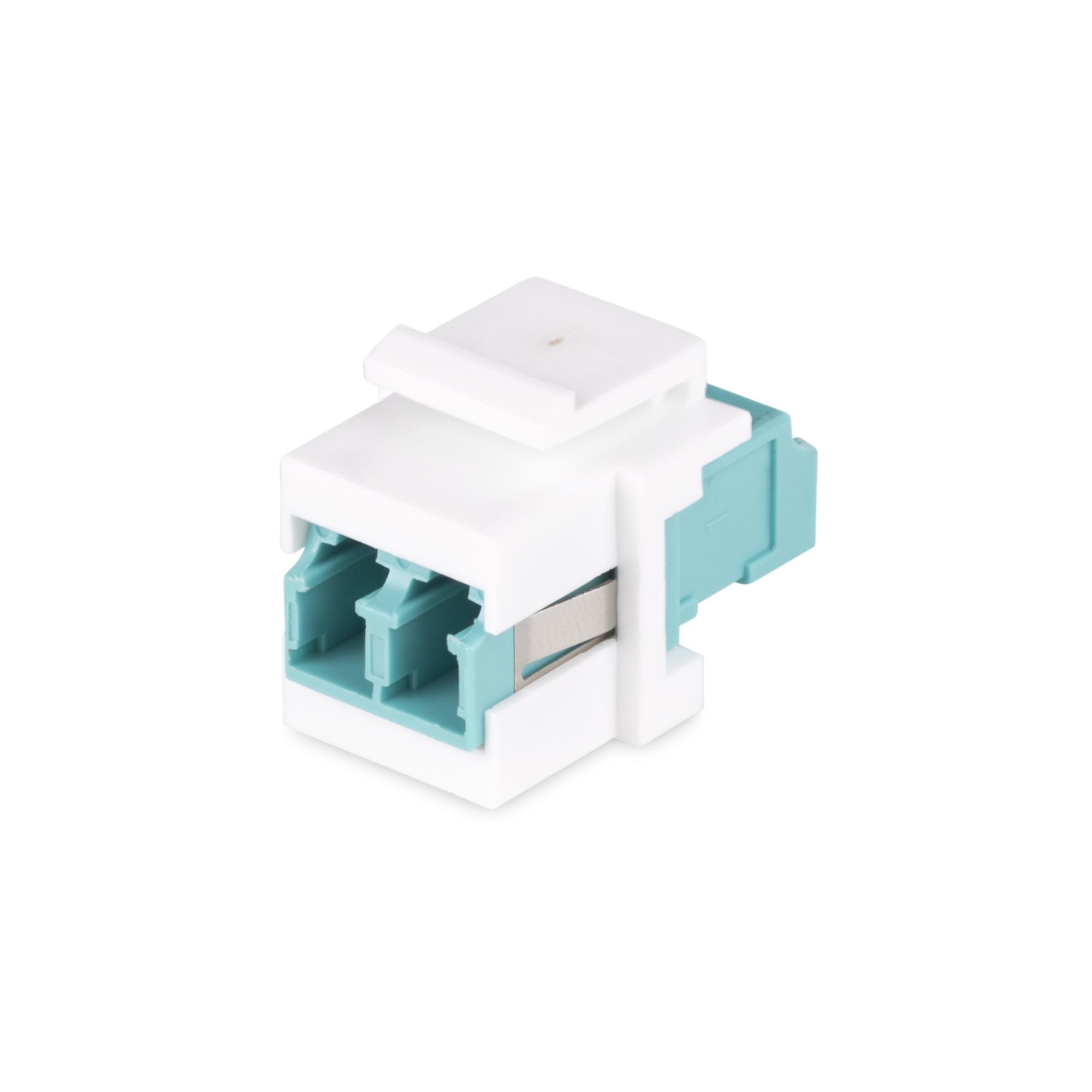 StarTech.com DMFKSLCLCCOUPLER LC Keystone Kupplung LC zu LC – Duplex, Multimode/Singlemode, Weiss