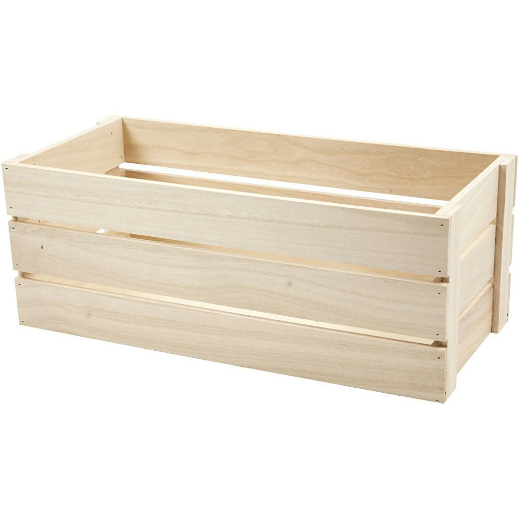 Creativ Company Aufbewahrungsbox – Holz – Braun – 450 × 170 × 200 mm