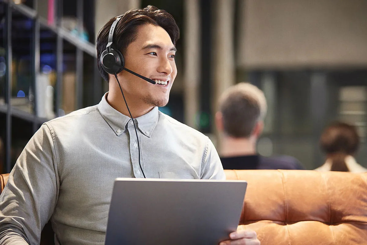 Jabra EVOLVE2 30 SE – Duo Headset – USB‑C – für Softphone