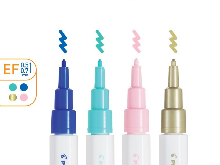 Pilot Bastelset Schlüsselanhänger – 4 Pigment Marker Pintor