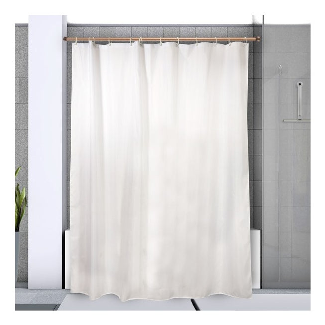 Spirella Duschvorhangstange Kreta – 75–125 cm, Aluminium, Wandmontiert, Ohne Bohren, Kupfer