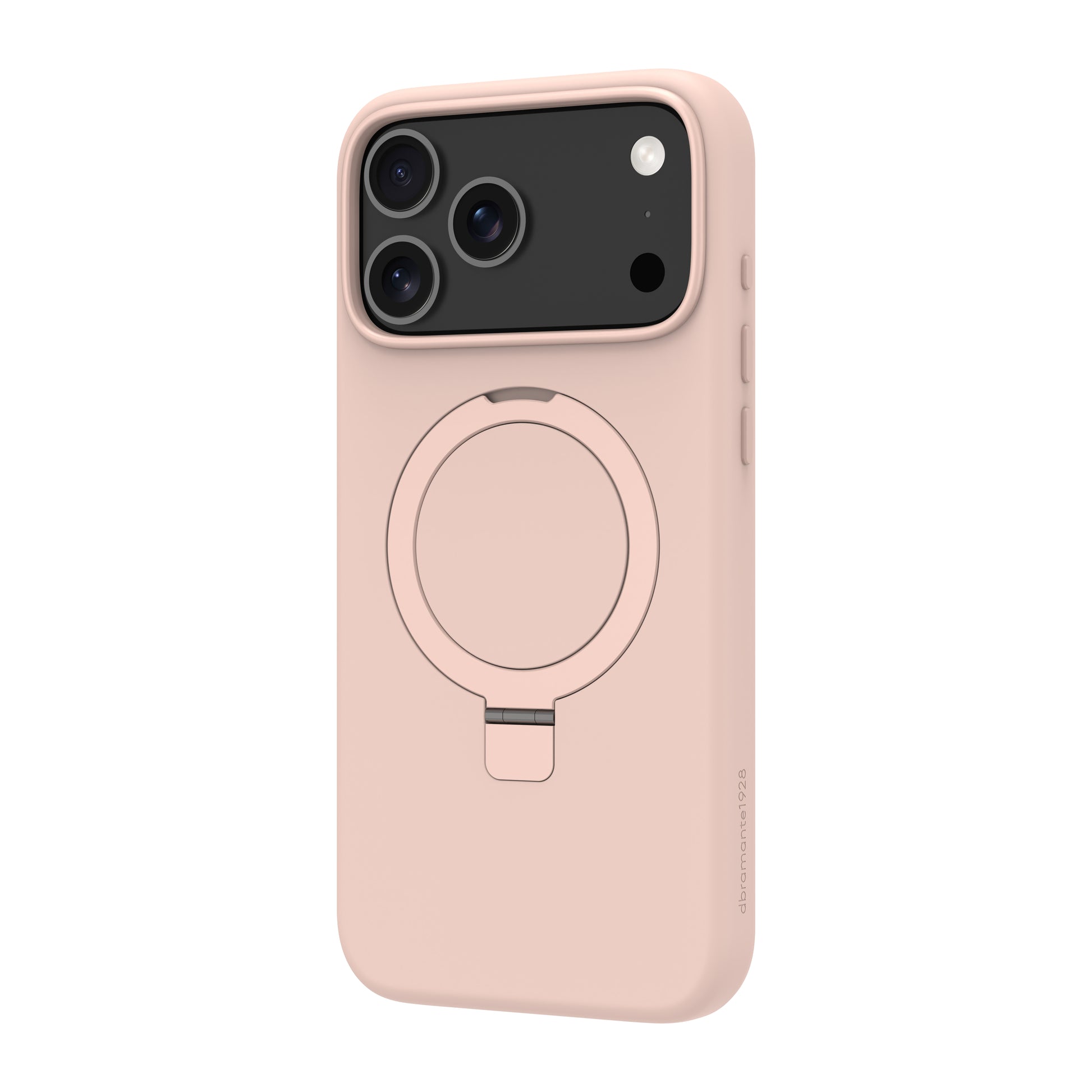 dbramante1928 Roskilde MS Kick ICON Backcover – für Apple iPhone 17 Pro Max, Pink Sand, bis 1,2 m sturzsicher