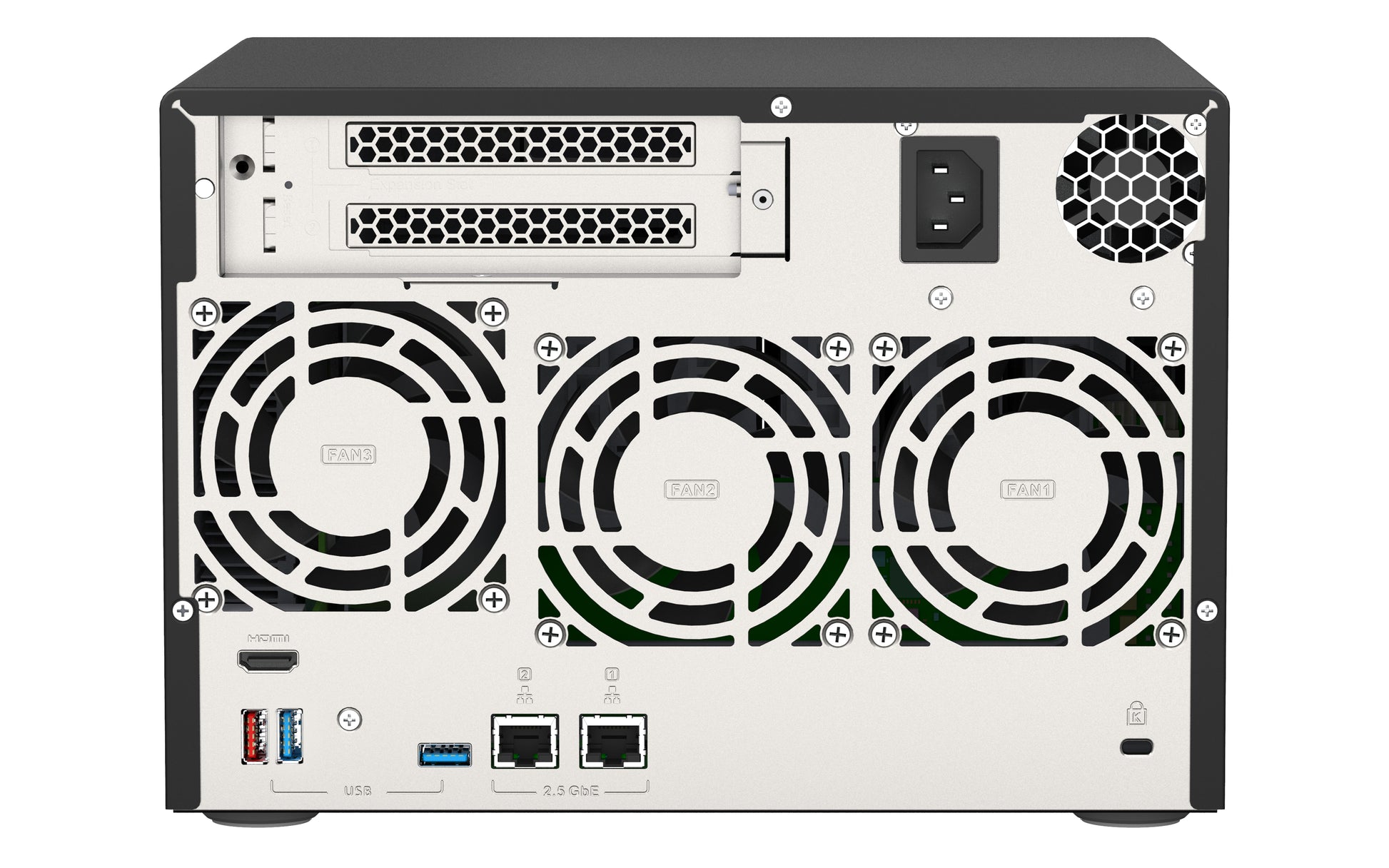 QNAP TVS-675-8G – 6-Bay Tower NAS – ZhaoXin KX-U6580, 8 GB RAM, 2,5GbE, QuTS hero