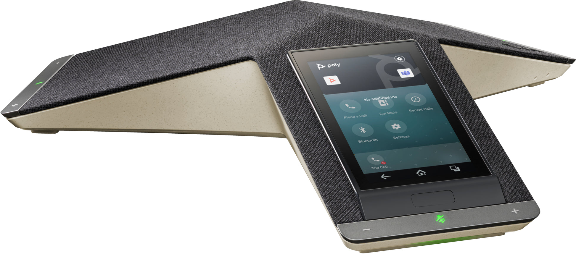 Poly Trio C60 – IP-Konferenztelefon, 5", PoE, Gigabit, schwarz
