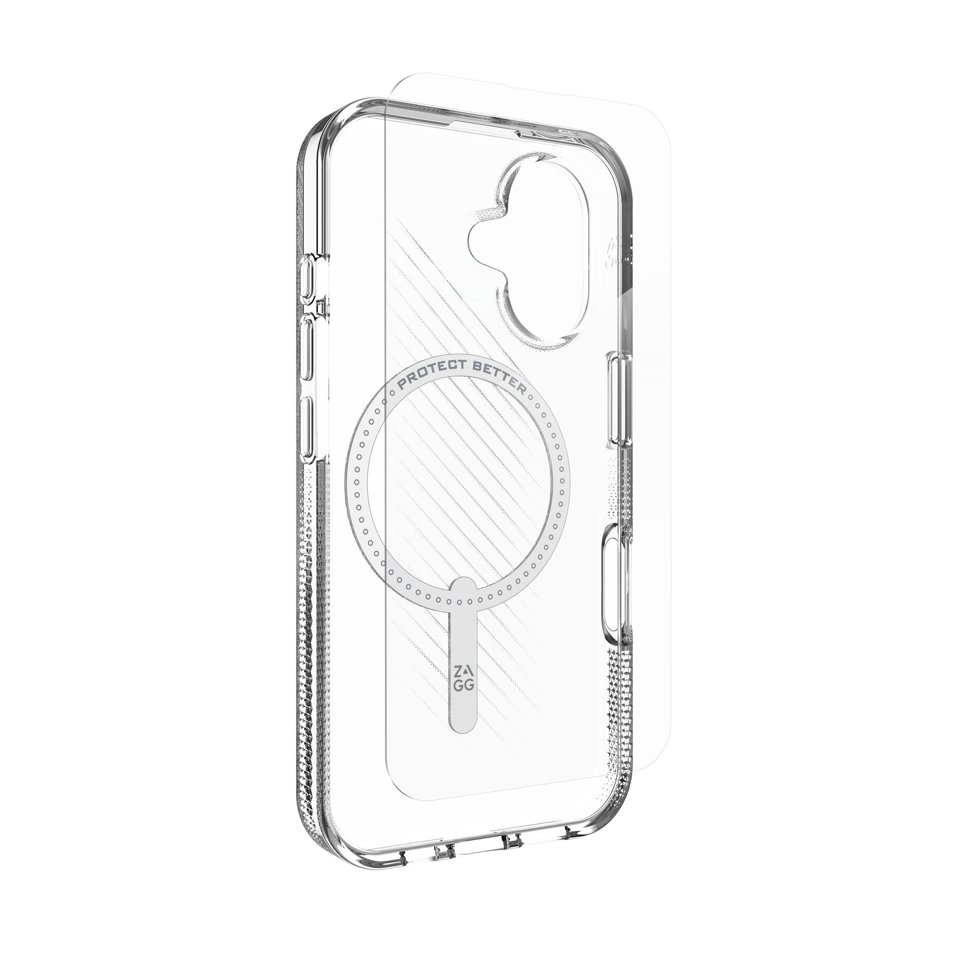 ZAGG Backcover Luxe – für Apple iPhone 16 – transparent