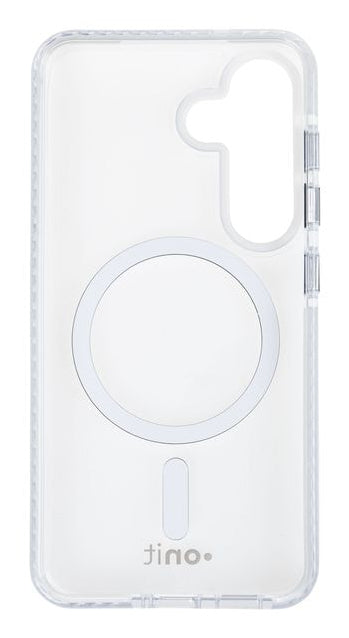 ONIT Mill.Std. Backcover – für Samsung Galaxy S25, MagSafe, PC+TPE+TPU, Transparent, bis 3 m Sturzschutz