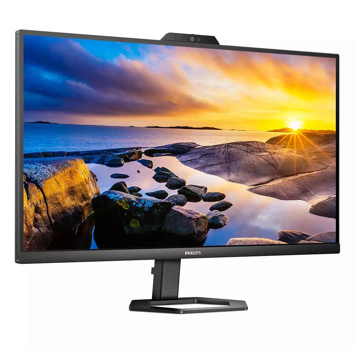 Philips 27E1N5600HE/00 – Monitor, 27", IPS, 75 Hz, 300 cd/m², Webcam, USB-C, USB-Hub, Integrierte Lautsprecher