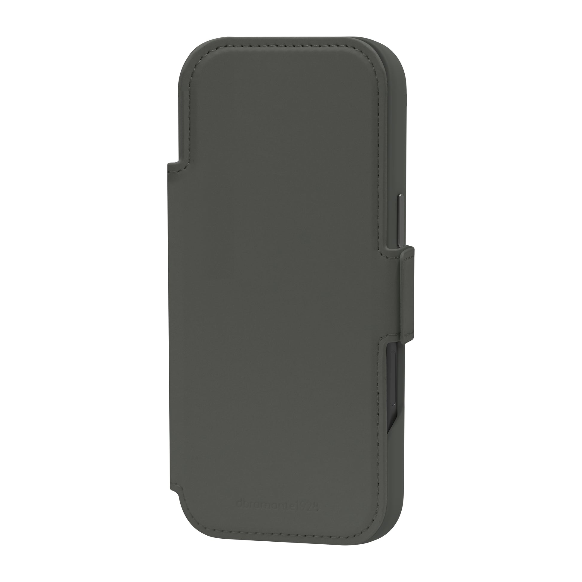dbramante1928 Lynge MS ICON – Folio – für Apple iPhone 17 Air, MagSafe, mit Kartenfach, Kunststoff, Grün