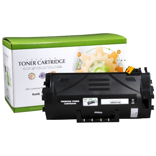 Static Control Components Toner – schwarz, 16000 Seiten – für Lexmark 24B6035