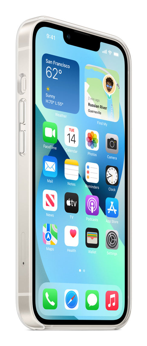 Apple Clear Case – Backcover – für Apple iPhone 13 – MagSafe, PC, Transparent