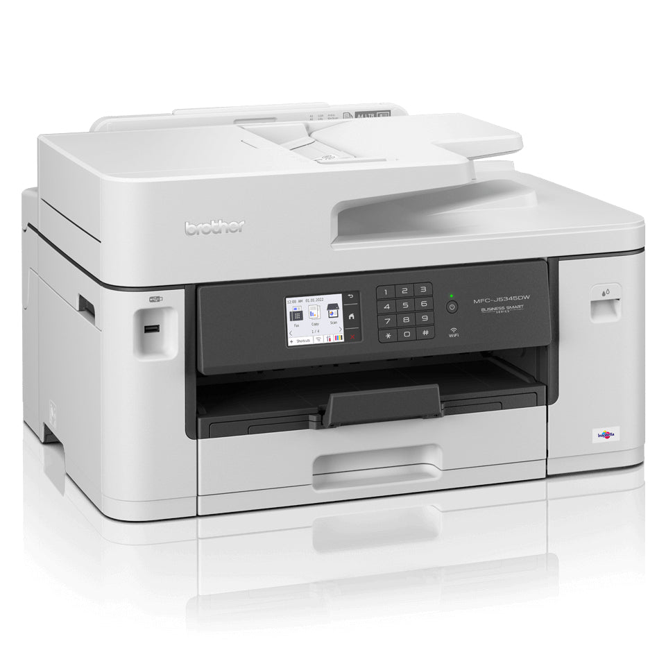 Brother MFC-J5345DW – Farbiges Tintenstrahl-MFP A3, 4-in-1 – USB/LAN/WLAN – Duplex, ADF – 28 S./Min. S/W