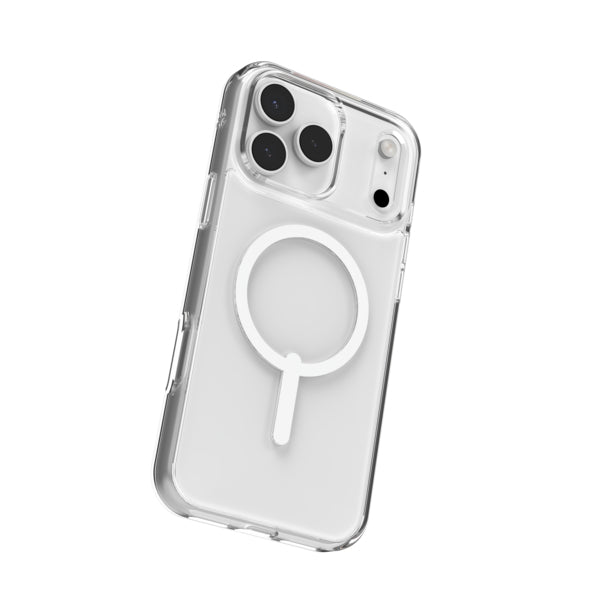ZAGG Crystal Palace Lite Snap – Backcover – für Apple iPhone 17, Graphen, Transparent, bis 3 m Sturzsicher