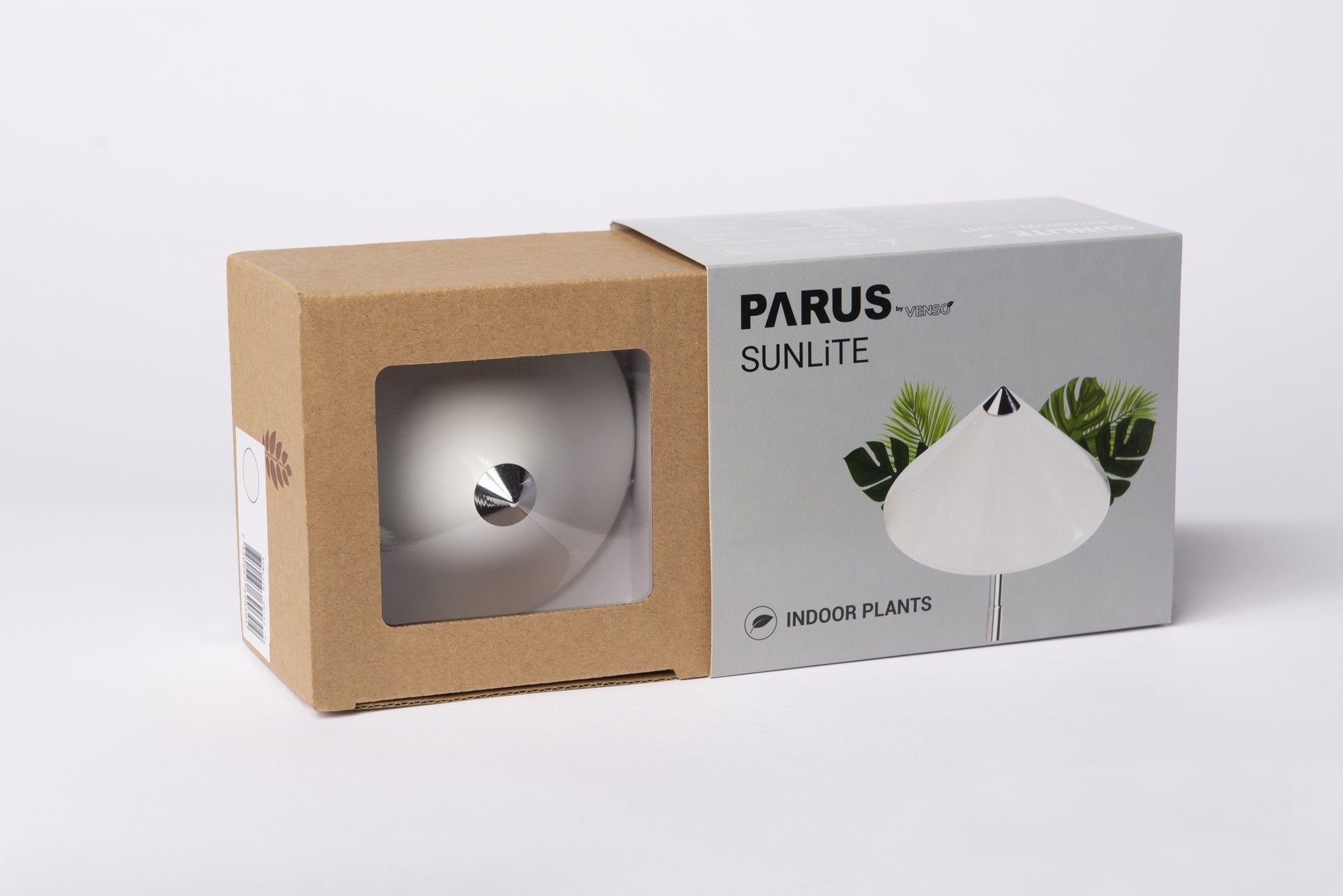 Venso EcoSolutions Pflanzenleuchte SUNLiTE – 100 cm, 660 lm, 7 W, Warmweiss, IP54, Weiss/Chrom, Vollspektrum