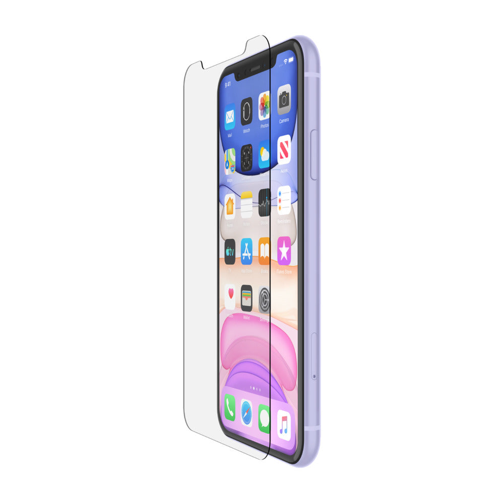 Belkin Displayschutz InvisiGlass Ultra – für Smartphones – antimikrobiell