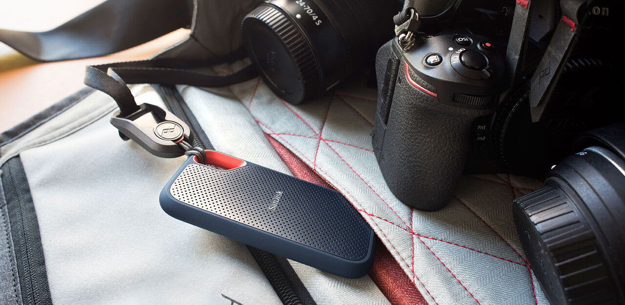 SanDisk Extreme Portable SSD – 4 TB, USB, 1 050/1 000 MB/s (Lesen/Schreiben)