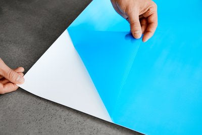 Post-it – Whiteboard – 240 × 120 cm, Wandmontage