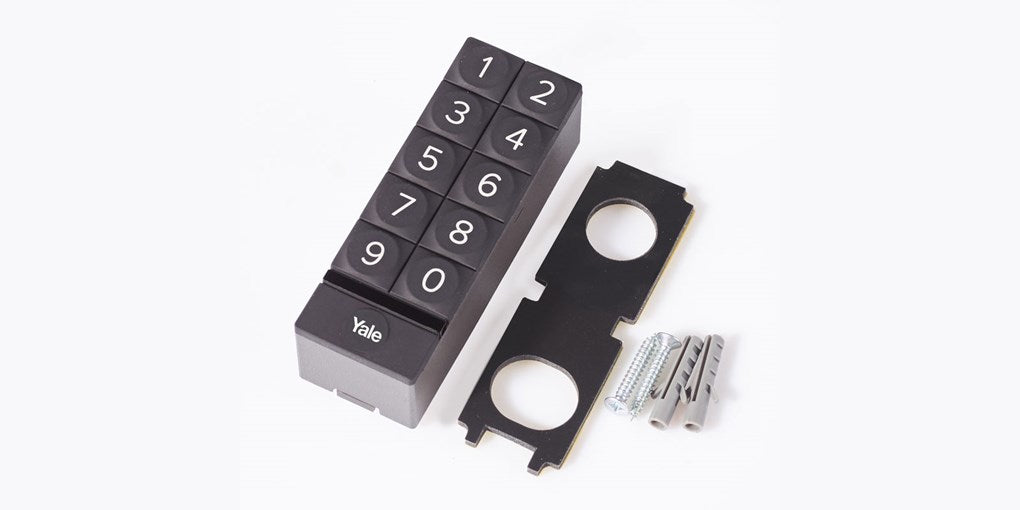 Yale Smart-Tastatur 05/301000/BL – 11 Tasten, 25×23×75 mm, Schwarz, AAA