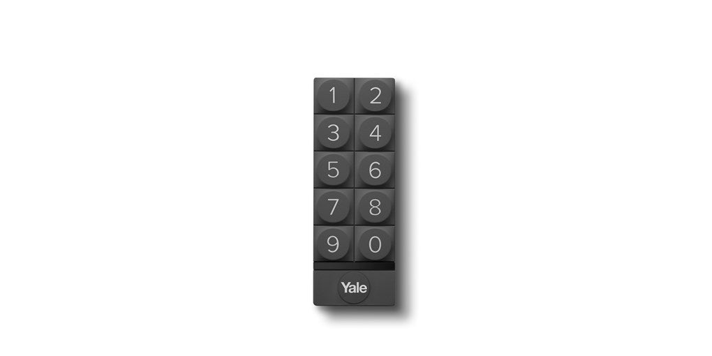 Yale Smart-Tastatur 05/301000/BL – 11 Tasten, 25×23×75 mm, Schwarz, AAA