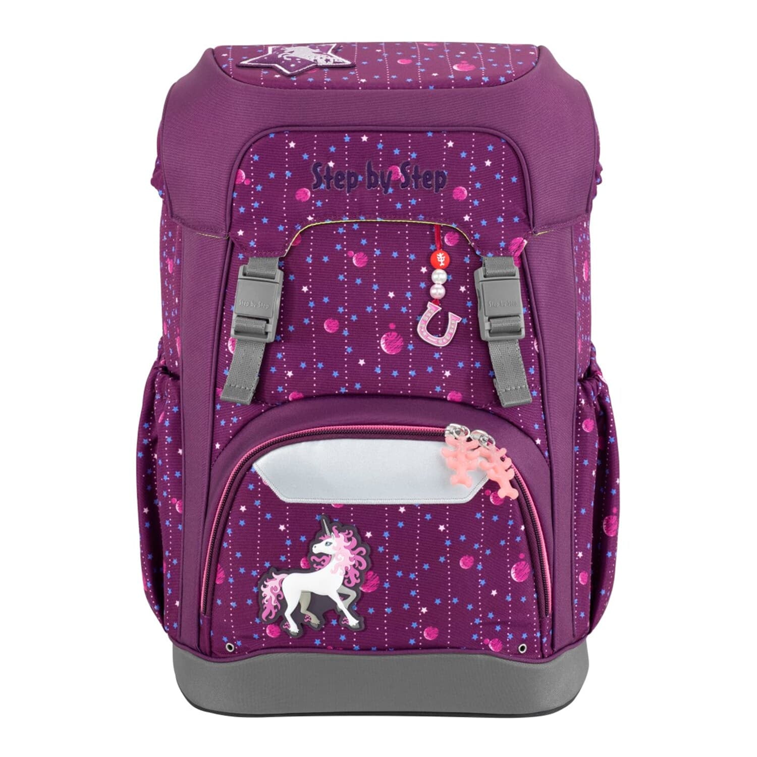 Step by Step Schulrucksack Giant – 5-teilig – Dreamy Unicorn Nuala – Recycelte Materialien