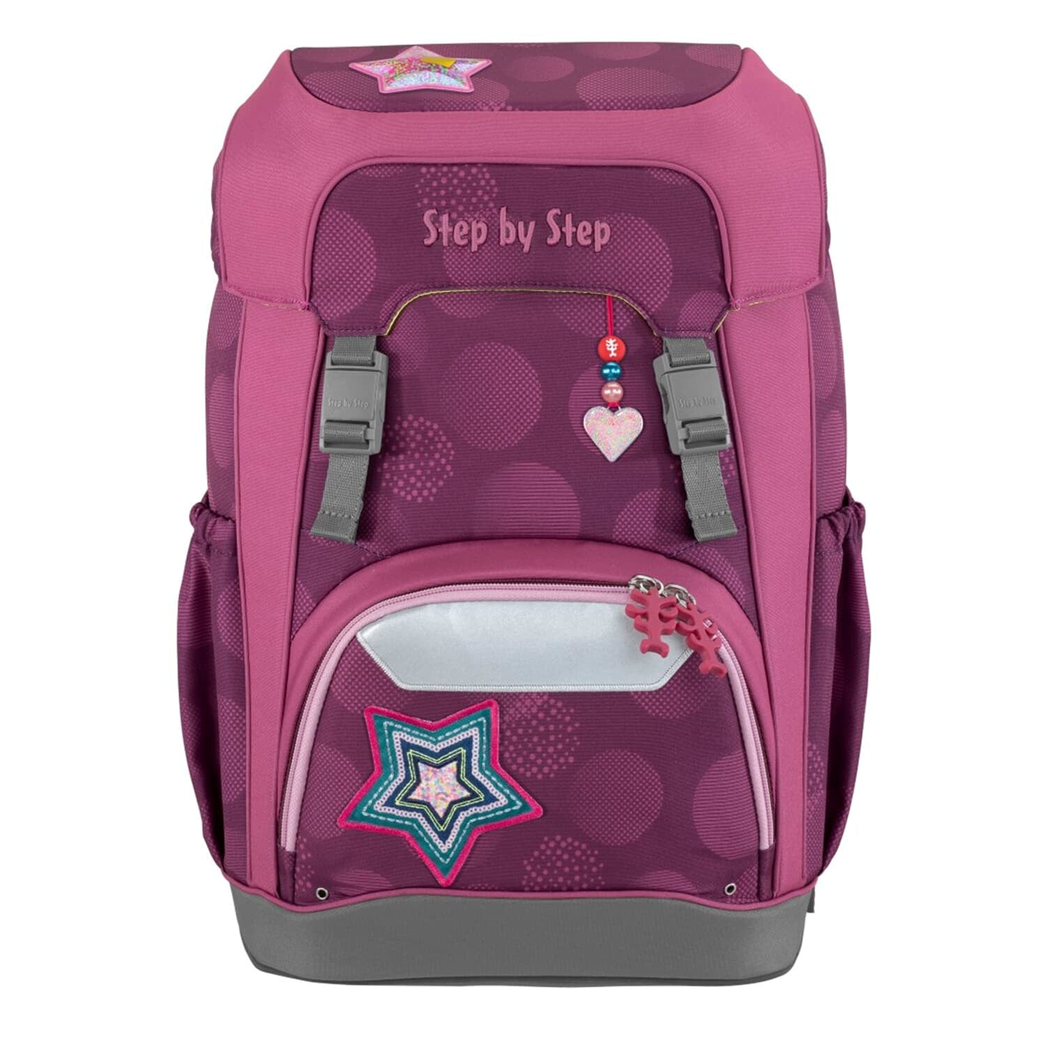 Step by Step Schulrucksack-Set GIANT – 5-teilig – Glamour Star Astra