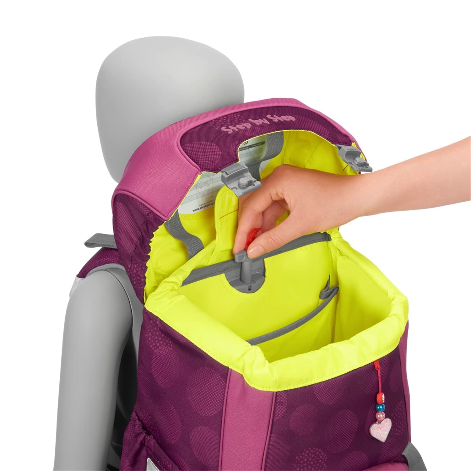 Step by Step Schulrucksack-Set GIANT – 5-teilig – Glamour Star Astra