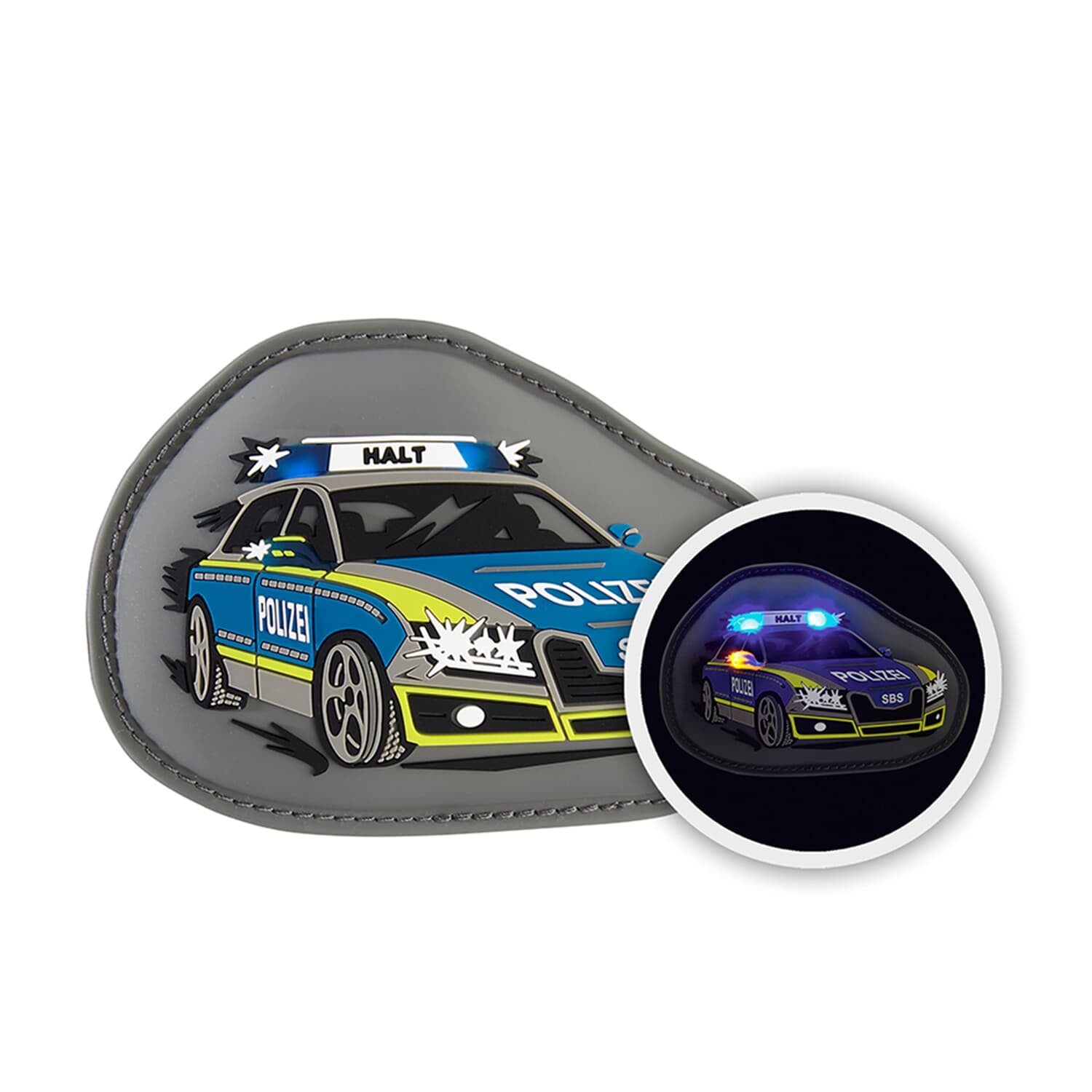 Step by Step Magic Mags Magnet-Applikation Flash – Police Alarm Rick – für Cloud, Space, 2in1 Plus und andere
