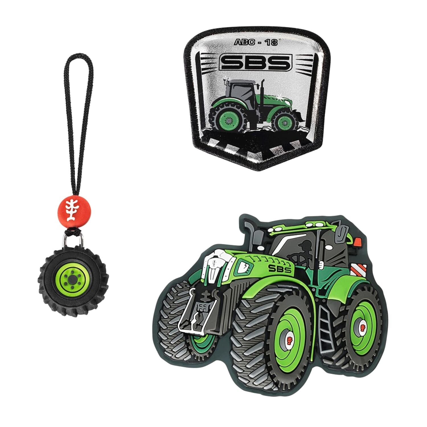 Step by Step Magic Mags Zubehörset – 3-teilig – Green Tractor Fred – für Cloud, Space, 2in1 Plus und andere
