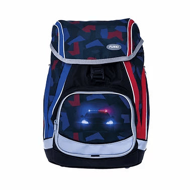Funki Schulrucksack-Set Flexy-Bag – 5-teilig – Police