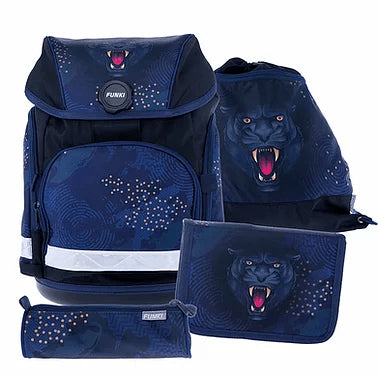 Funki Schulrucksack-Set Joy-Bag – 4-teilig – Panther