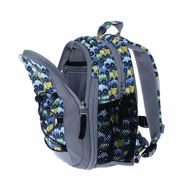 Funki Raumwunder – Kinder-Rucksack, Cars, Grau
