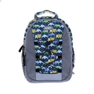 Funki Raumwunder – Kinder-Rucksack, Cars, Grau
