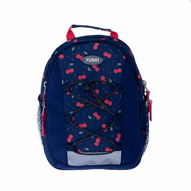 Funki Raumwunder – Kindergartenrucksack – 8–11 l, Kunststoff, Rote Kirschen