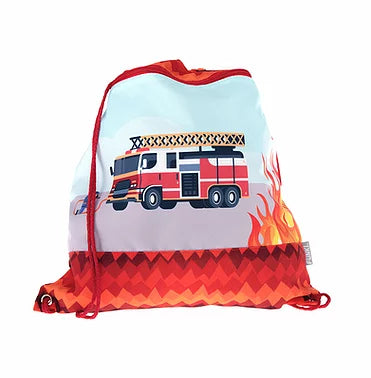Funki Sportbeutel – 12 l, Motiv Feueralarm, wasserabweisend, 36 × 42 cm