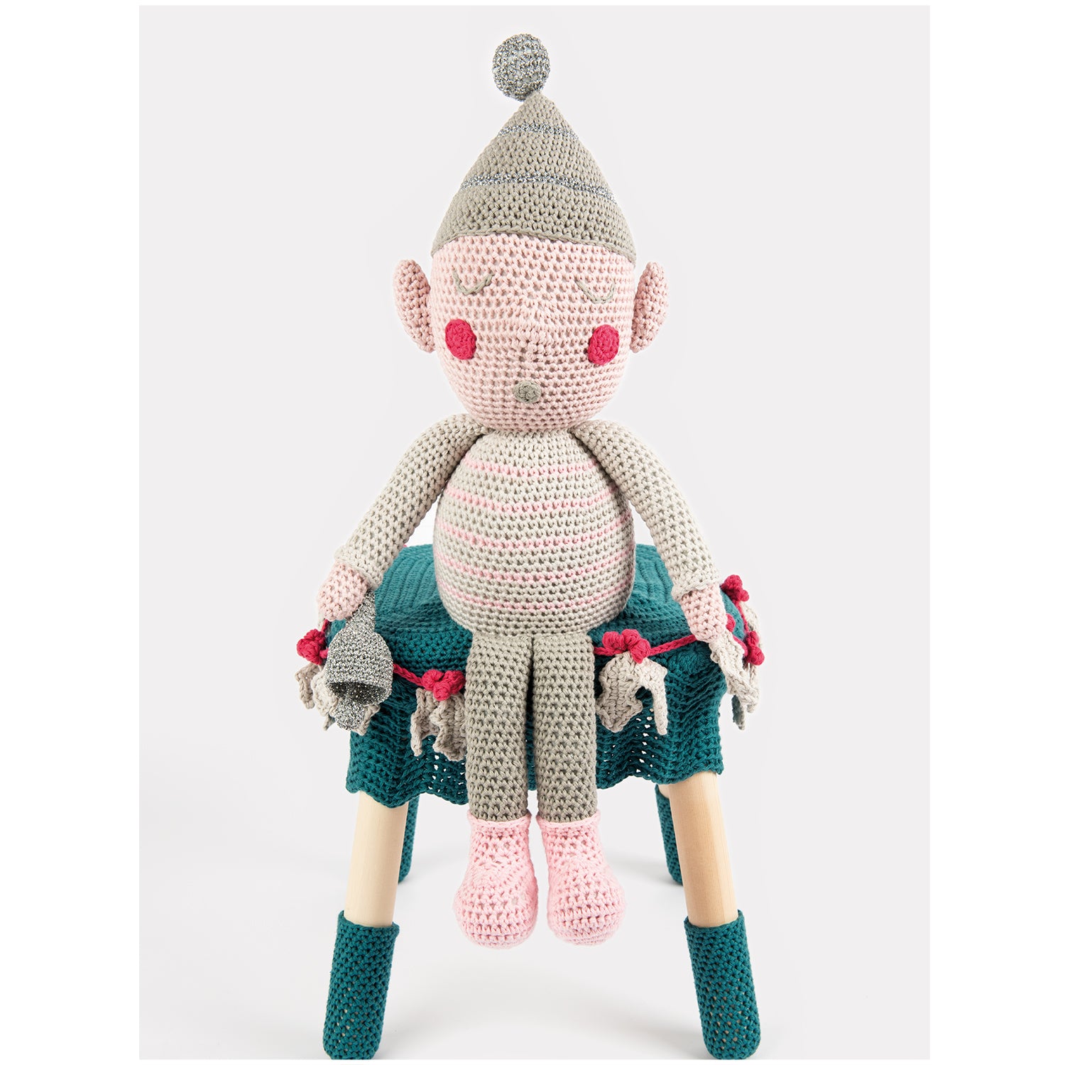 Rico Design Creative Cotton Aran Garn 100% Baumwolle Pistazie – 50 g, 85 m, Nadel 5 mm