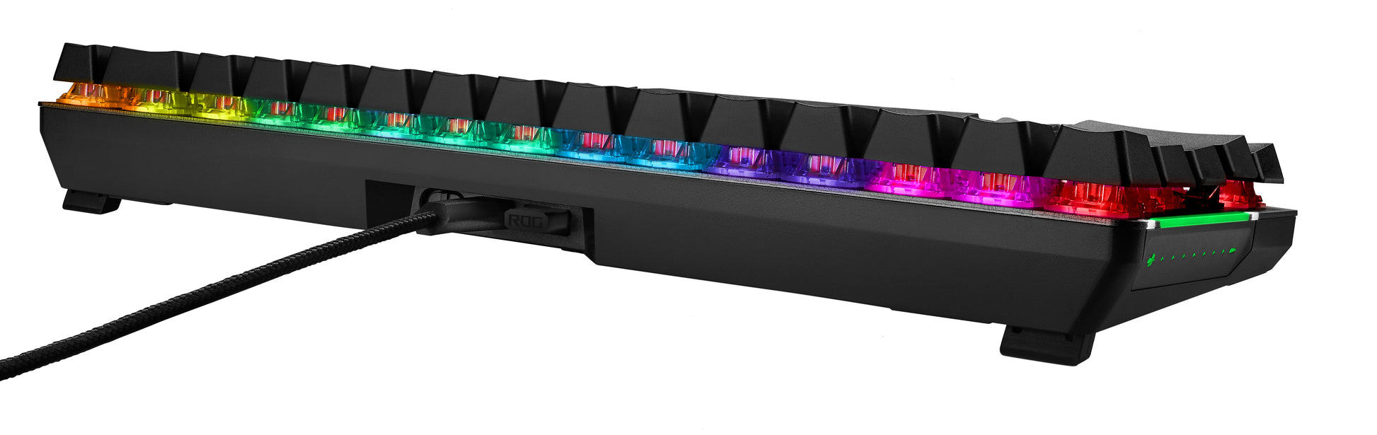 ASUS ROG Falchion – Gaming-Tastatur 65% – Mechanisch, RGB – 2,4 GHz & USB-C – AZERTY (FR) – Ohne Ziffernblock