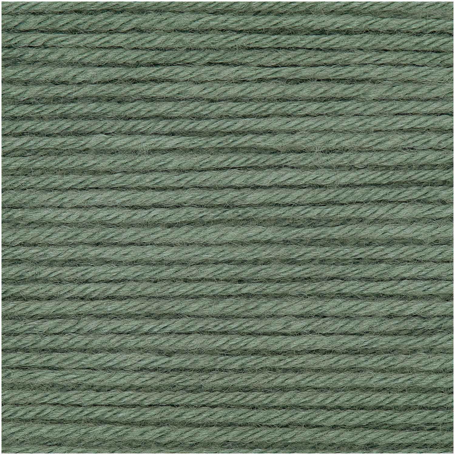 Rico Design Baby Dream DK Luxury Touch Uni Garn Dunkelgrün – 50 g, 115 m, Nadel 4 mm, 50% Polyamid/50% Polyacryl