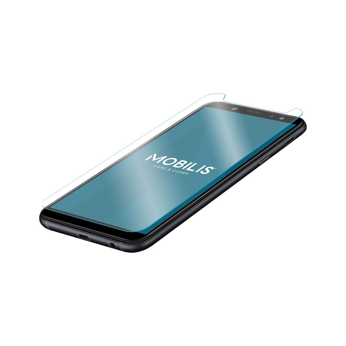 Mobilis Displayschutz – für Apple iPhone 13/13 Pro – transparent, gehärtetes Glas
